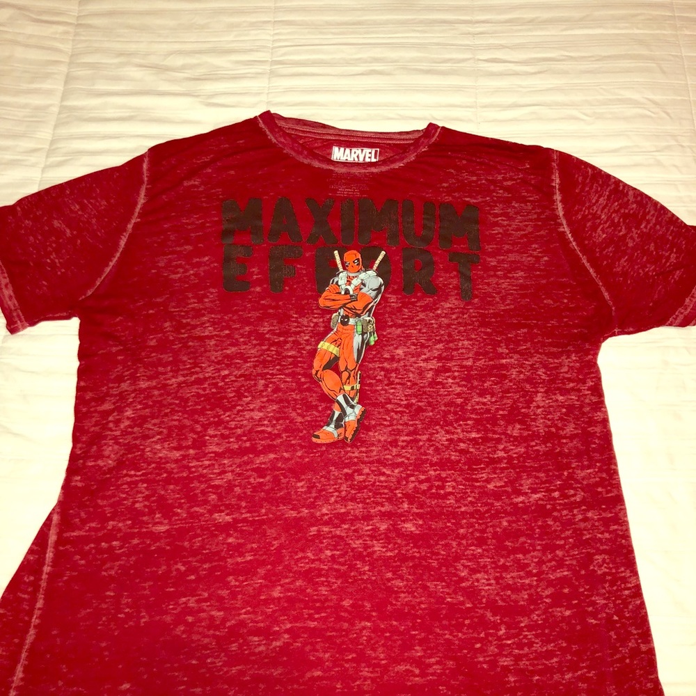 Deadpool Maximum Effort T Shirt